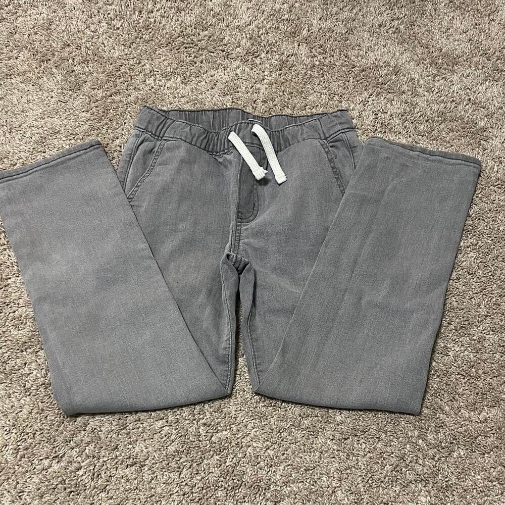 Boys Old Navy grey straight leg jeans
